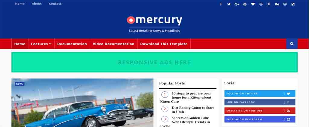 merquery blogspot theme