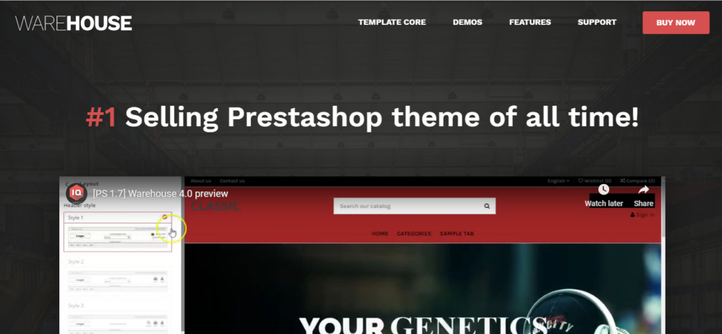 Multipurpose prestashop theme