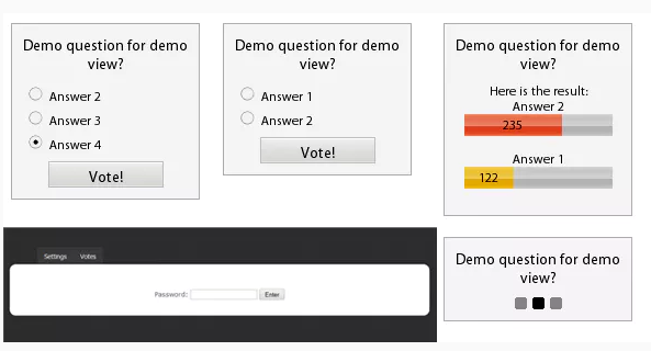 poll that control by ajax