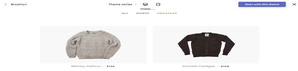 dress theme Shopify theme