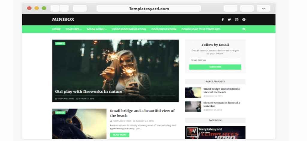 blogger theme