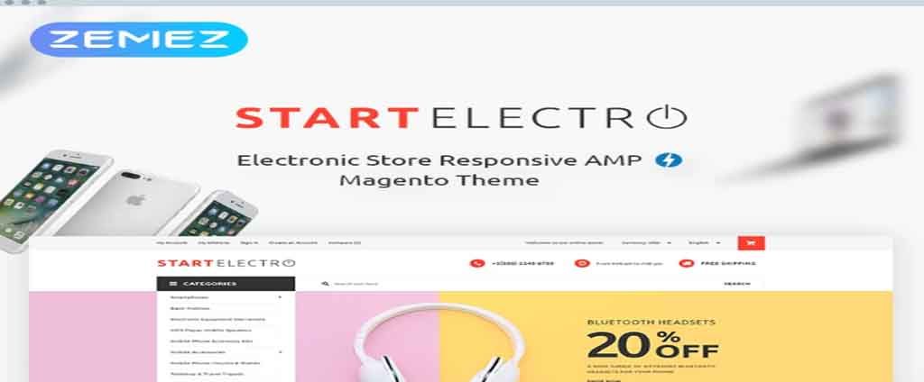 mobile shop magento theme