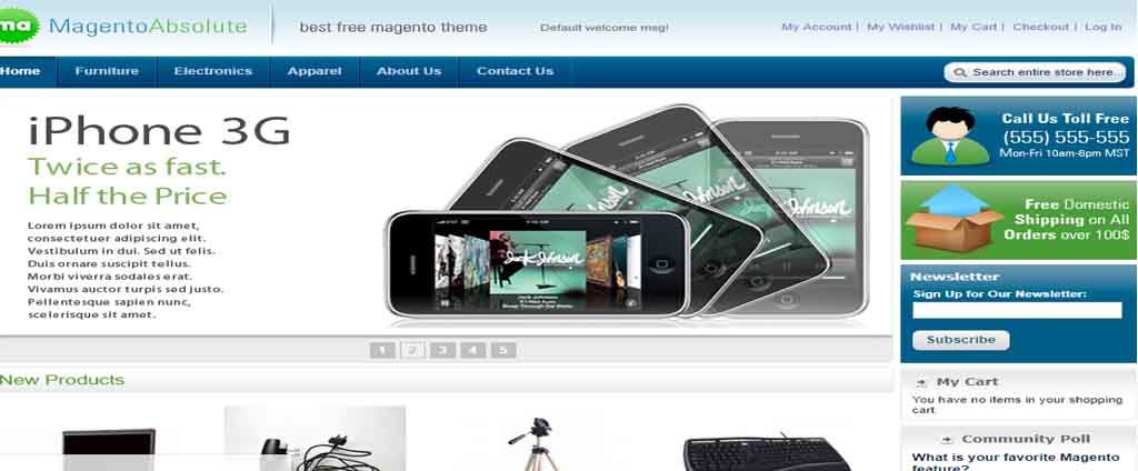 symphony magento theme