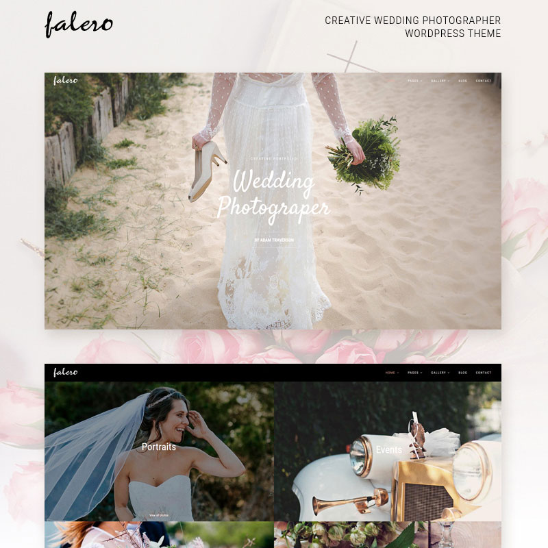 Photography wedding theme