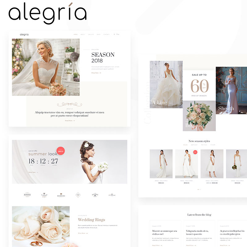 Wedding theme wordpress