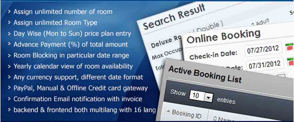 Online Hotel Booking System