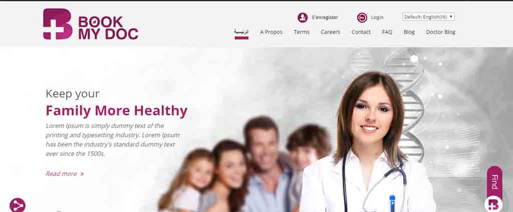 online doctor booking system