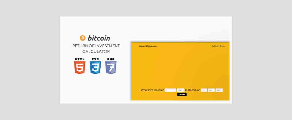 Bitcoin ROI Calculator