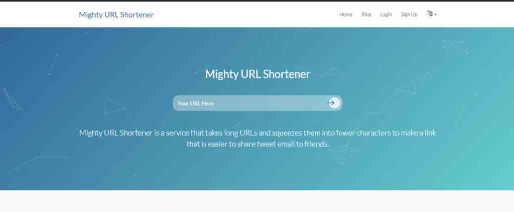 Mighty URL shortner