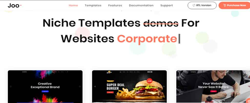corporate html template
