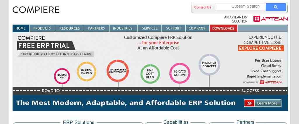 modern, affordable and adaptable ERP solution