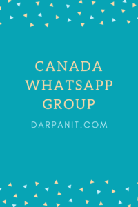 canada people whatsapp number