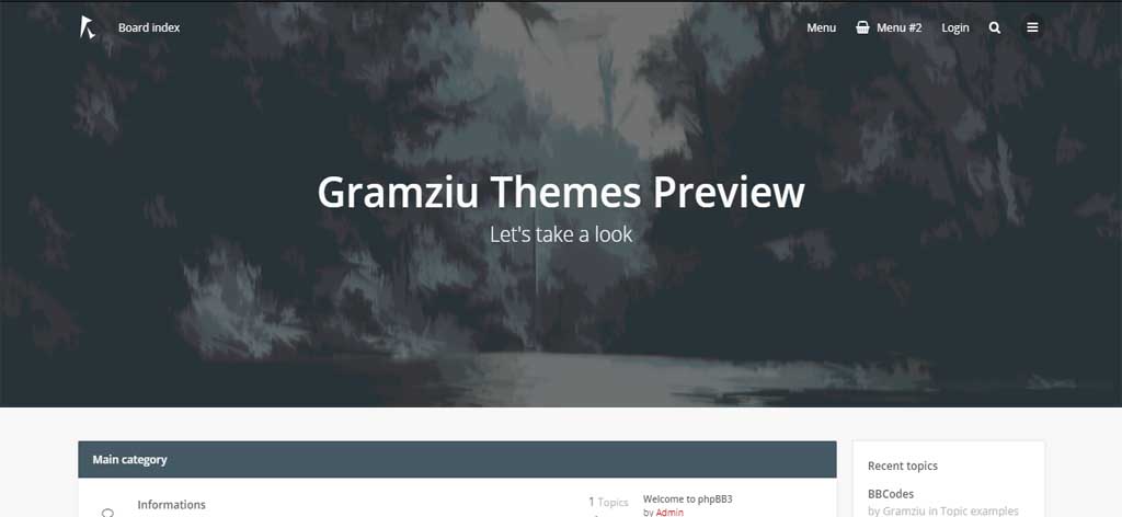 forum phpbb theme