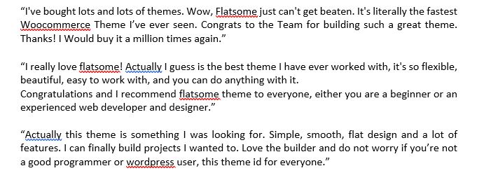 Flatsome theme review