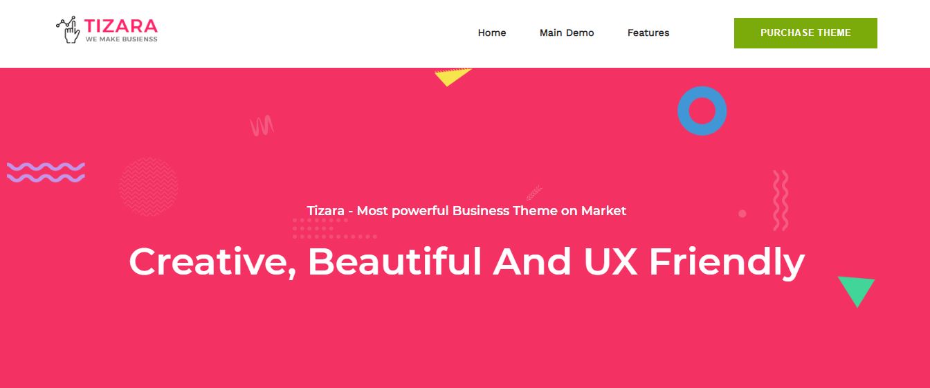Tizara - Business Consulting WordPress Theme