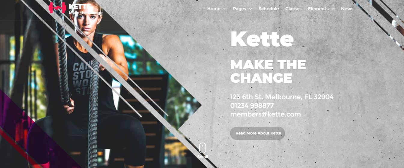 Kette is a premium WordPress theme