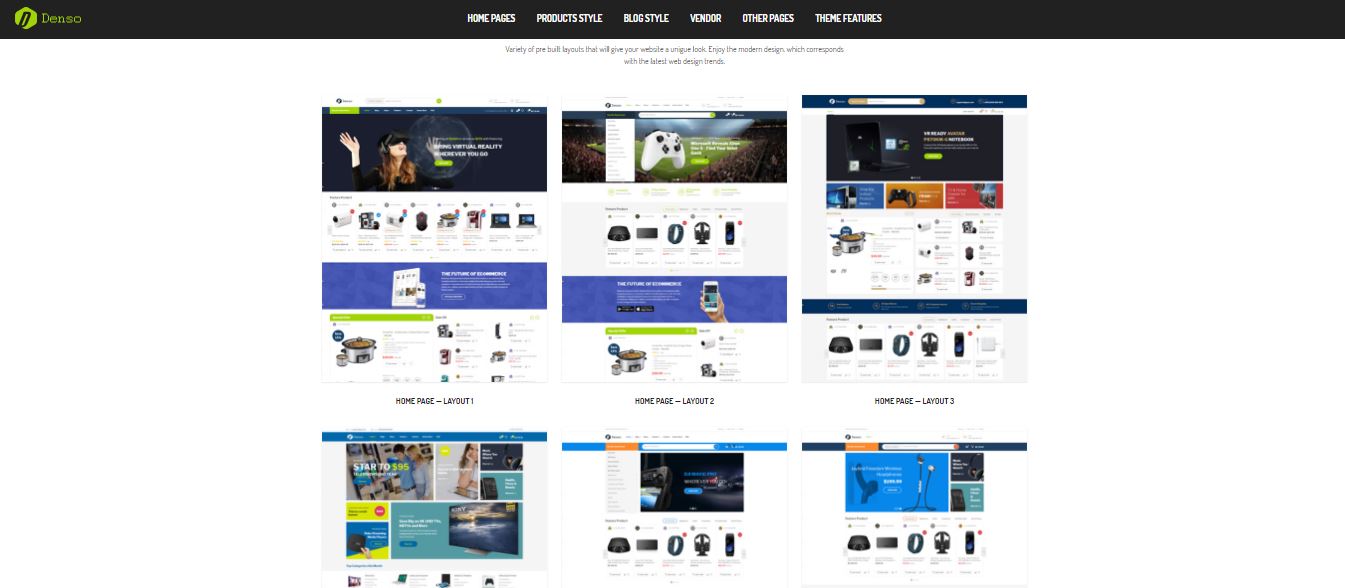 Denso - Advanced Electronics Store Woocommerce WordPress Theme