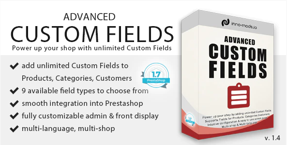 Advanced Custom Fields for Prestashop